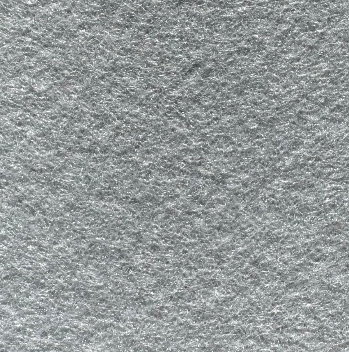 Moqueta ferial ecológica gris en rollo de 120m2 para stands